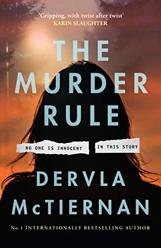Book cover featuring a silhouette of a person against a sunset and forest background.