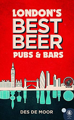 Book cover: "London’s Best Beer Pubs & Bars" with London skyline illustration.