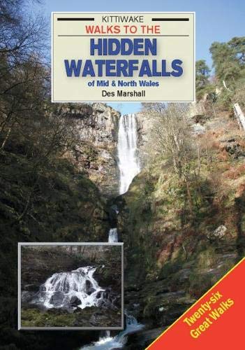 Book cover featuring a waterfall in a Welsh landscape.