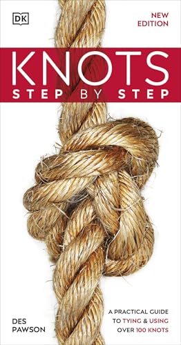 Book cover: "Knots Step by Step" featuring a complex rope knot.