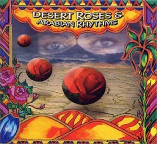 CD cover with desert landscape, roses, and a blurred face.