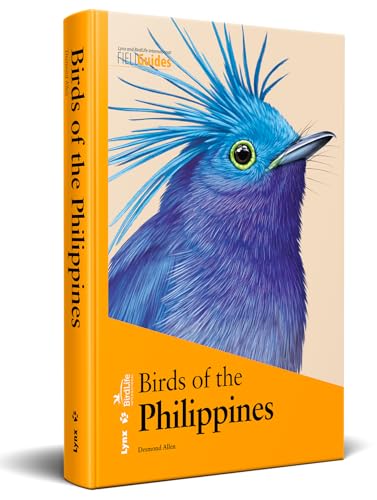 Book cover featuring a blue crested bird with the title Birds of the Philippines.