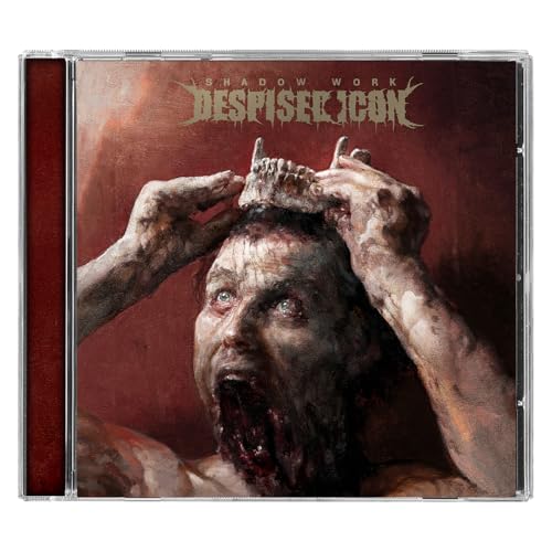 CD cover for Despised Icon’s “Shadow Work,” featuring disturbing imagery.