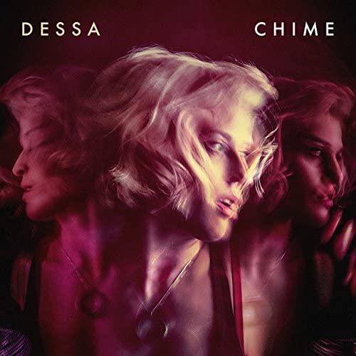 Dessa album cover, “Chime”, featuring a blurred portrait of a woman.
