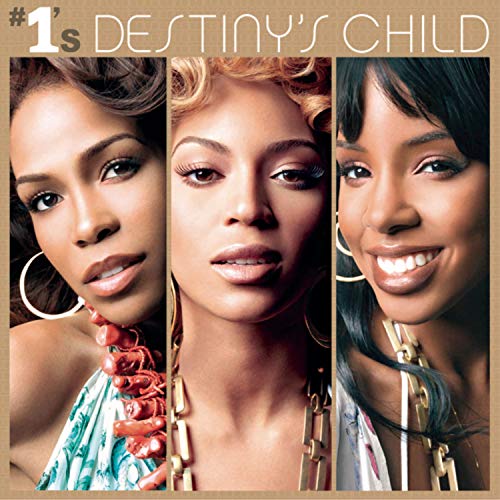Destiny’s Child album cover featuring close-up portraits of three women.