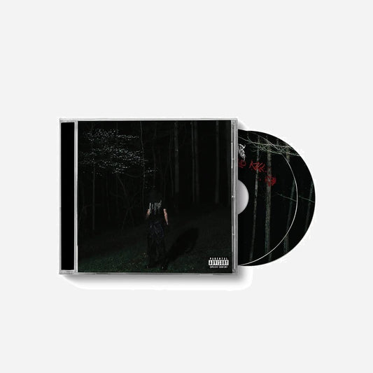 Destroy Lonely 2CD set with dark forest cover art and open case.