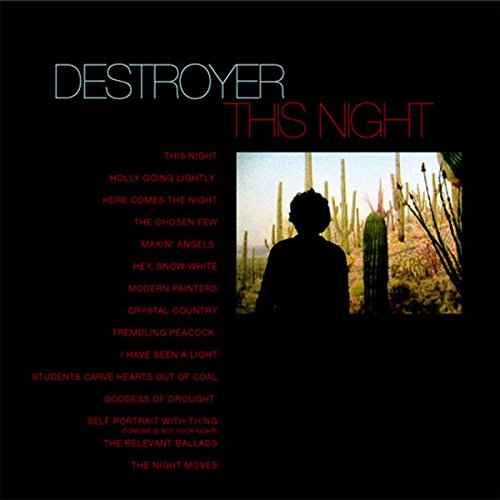 Destroyer album cover: silhouetted figure in a desert landscape.
