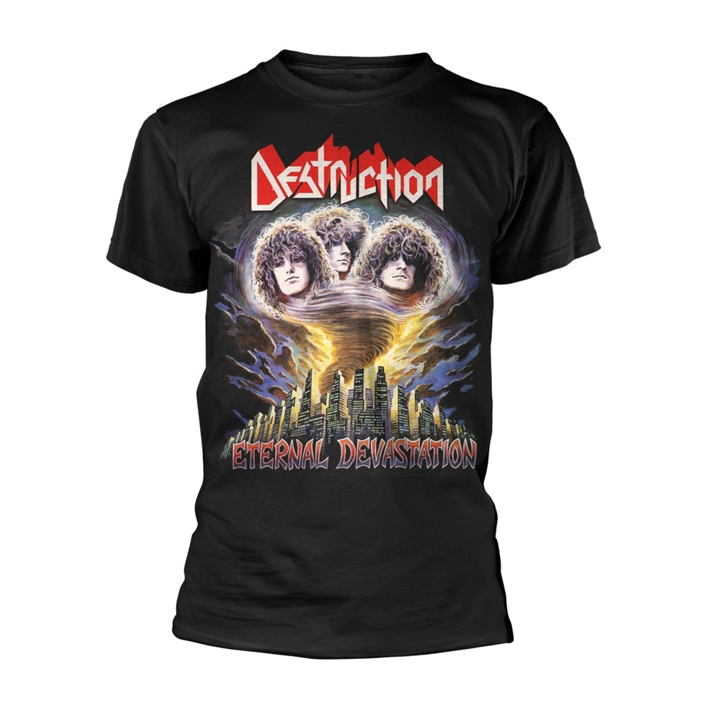 Black t-shirt with Destruction band logo and album art graphic.