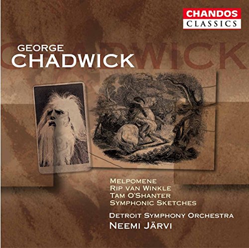 CD cover for Chadwick’s “Melpomene, Rip Van Winkle” with dog and landscape images.