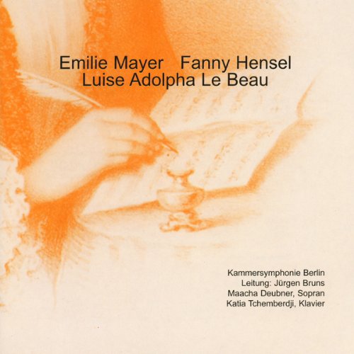 CD cover with orange-toned artwork of hands and musical notation.
