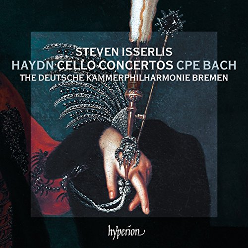 CD cover featuring a detailed painting of a hand holding a decorative object.