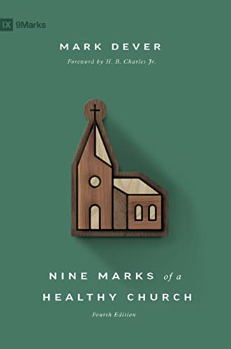 Book cover with a wooden church illustration and white text.
