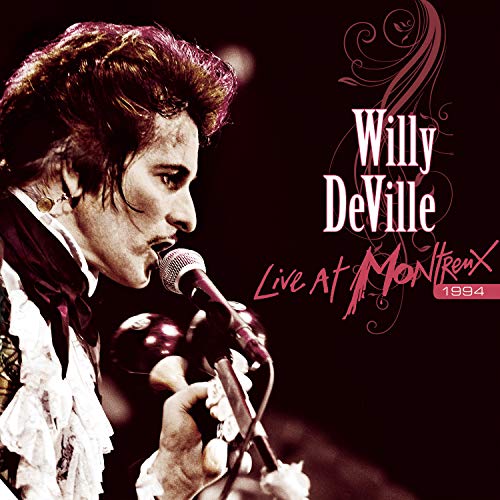 Willy DeVille singing into a microphone, album cover with title and year.