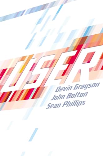 Book cover with colorful geometric design and the title "User" in large letters.