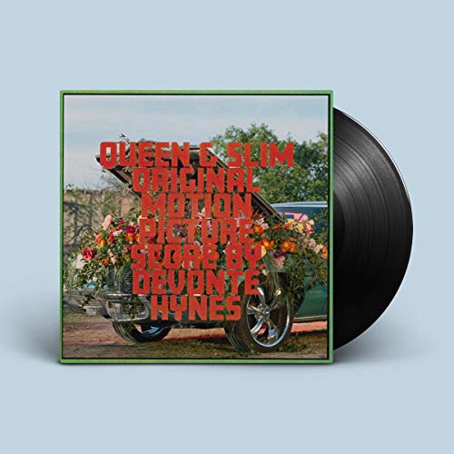 Vinyl record for “Queen & Slim” soundtrack by Devonté Hynes, car image.