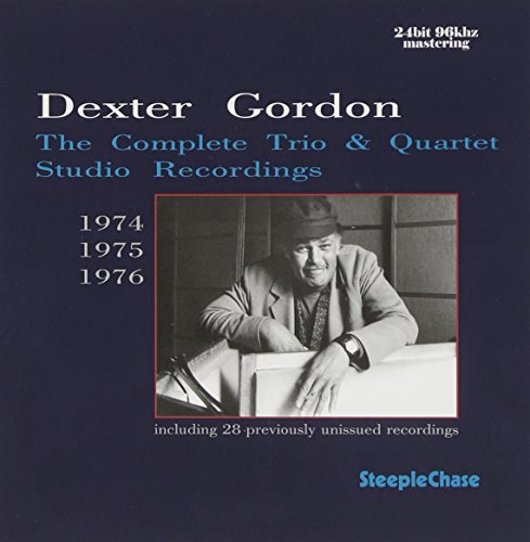 CD cover for Dexter Gordon’s “The Complete Trio & Quartet Studio Recordings.”