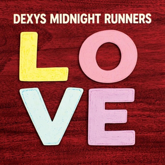 Dexys Midnight Runners LOVE" CD case with a silver disc visible.