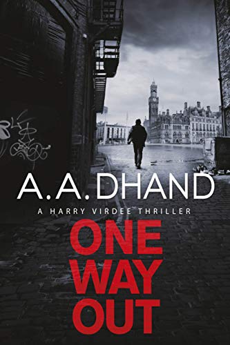 Book cover: man walking away down a dark, urban alleyway.