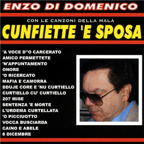 CD cover featuring a portrait of Enzo Di Domenico in sunglasses.