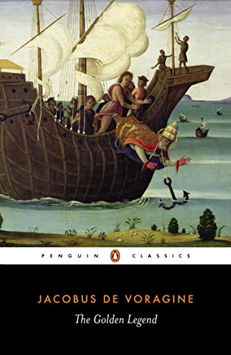 Book cover depicting a medieval ship with figures and a haloed man falling.
