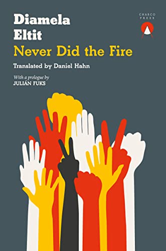 Book cover featuring text and a graphic of many raised hands in different colors.