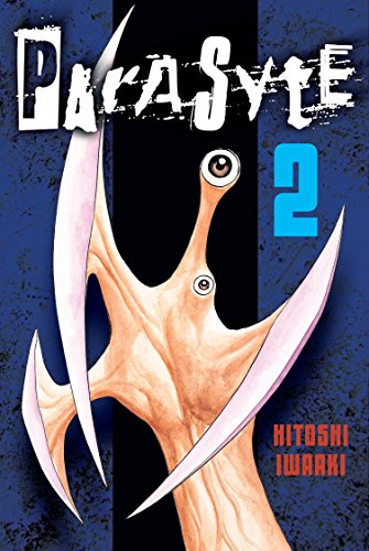 Parasyte 2" manga cover featuring a parasitic creature with sharp claws.