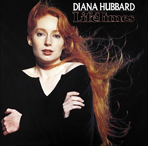Diana Hubbard album cover: portrait of a red-haired woman in black.