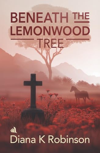 Book cover: landscape with tree, horse, grave, and distant mountains.