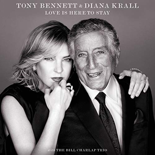 Diana Krall and Tony Bennett portrait for the album "Love Is Here To Stay".