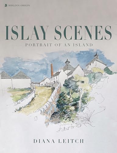 Book cover featuring a watercolor illustration of white cottages and a coastal path.