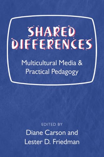 Book cover: “Shared Differences” about multicultural media and pedagogy.