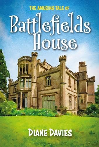 Book cover featuring a painted illustration of Battlefields House.