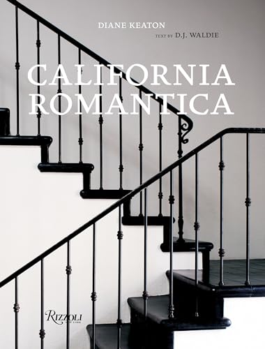 Book cover: "California Romantica" featuring a black and white staircase.