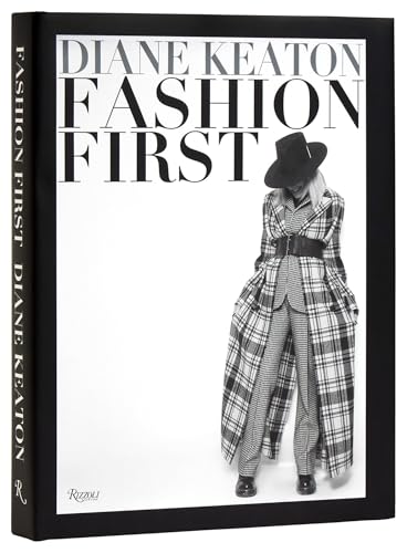 Book cover for "Fashion First" by Diane Keaton, featuring a woman in plaid.
