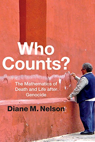 Book cover: "Who Counts?" with a man painting a wall.