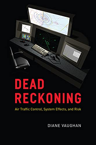 Book cover depicting an air traffic control station with red text.