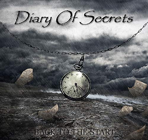 CD cover: stormy sky, pocket watch, and falling papers.