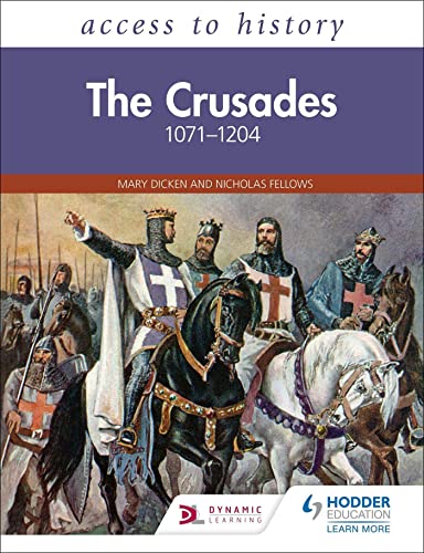 Book cover showing knights on horseback with the title The Crusades 1071–1204.
