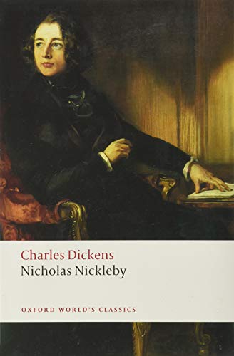 Book cover featuring a portrait of Charles Dickens with title and series text below.