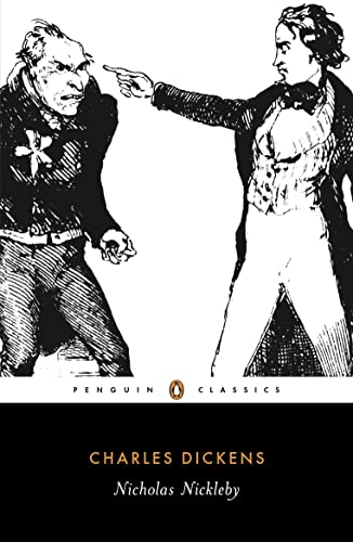 Penguin Classics edition of Charles Dickens’ *Nicholas Nickleby* book cover.