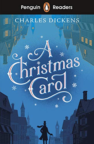 Book cover for A Christmas Carol by Charles Dickens, Penguin Readers Level 1 edition.