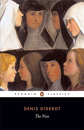 Book cover for “The Nun” featuring portraits of women in veils.