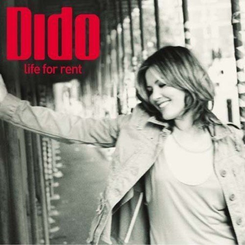 "Dido album cover featuring a black-and-white photo of a smiling woman."