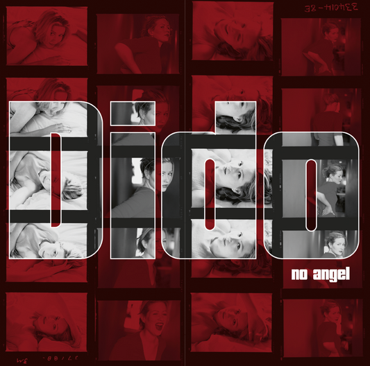 Album cover for Dido’s “No Angel” featuring repeated portrait images.