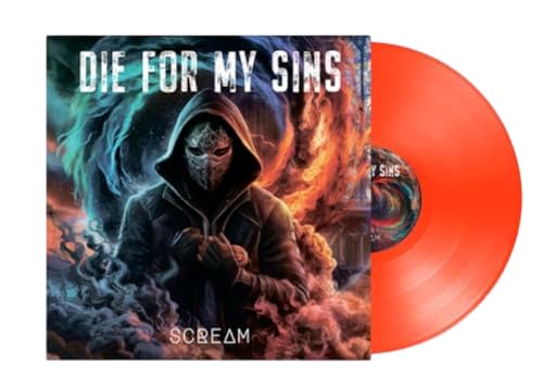 Vinyl record for "Die For My Sins - Scream" with masked figure cover.