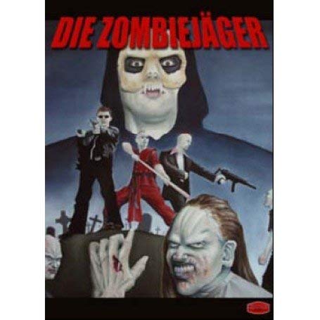 DVD cover for "Die Zombie Jäger" featuring zombie hunters and undead.