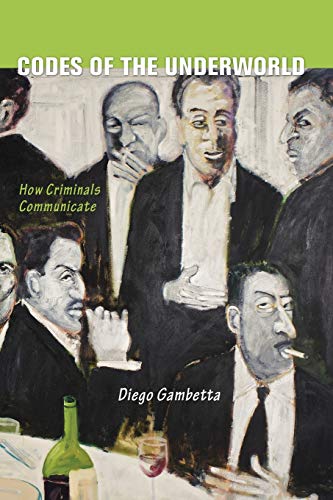 Book cover depicting painted portraits of men, titled "Codes of the Underworld.