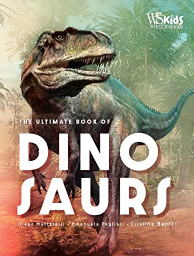 Book cover featuring a Tyrannosaurus Rex against a jungle background.