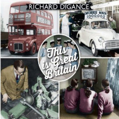 "Album cover with collage of 1950s British scenes and 'This is Great Britain' text."