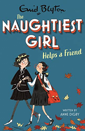 Book cover with illustration of two schoolgirls and falling leaves.